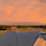 夕暮れ-ボイボイキャンプ場